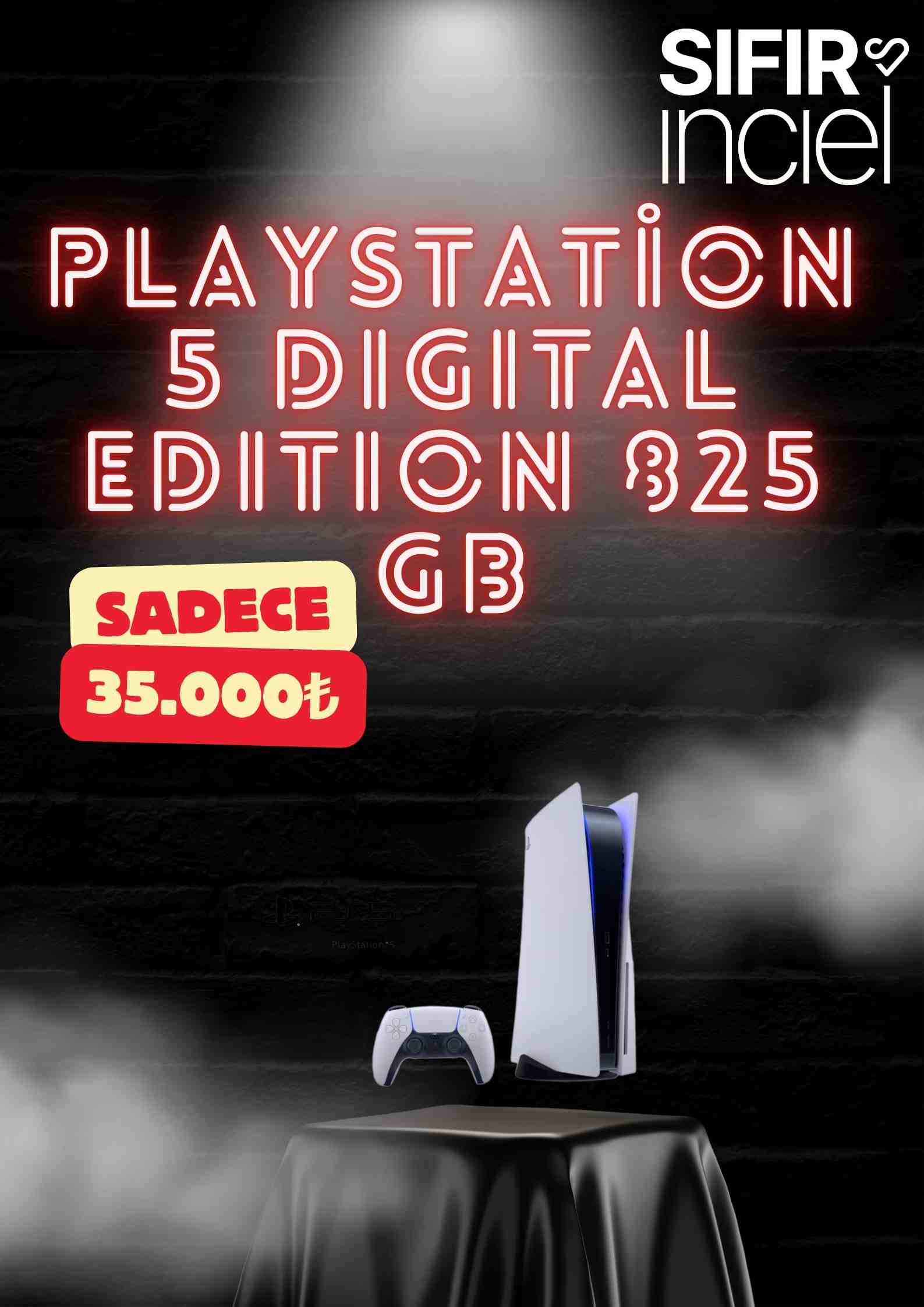 SATIŞA HAZIR PLAYSTATİON 5 Digital Edition 825 GB