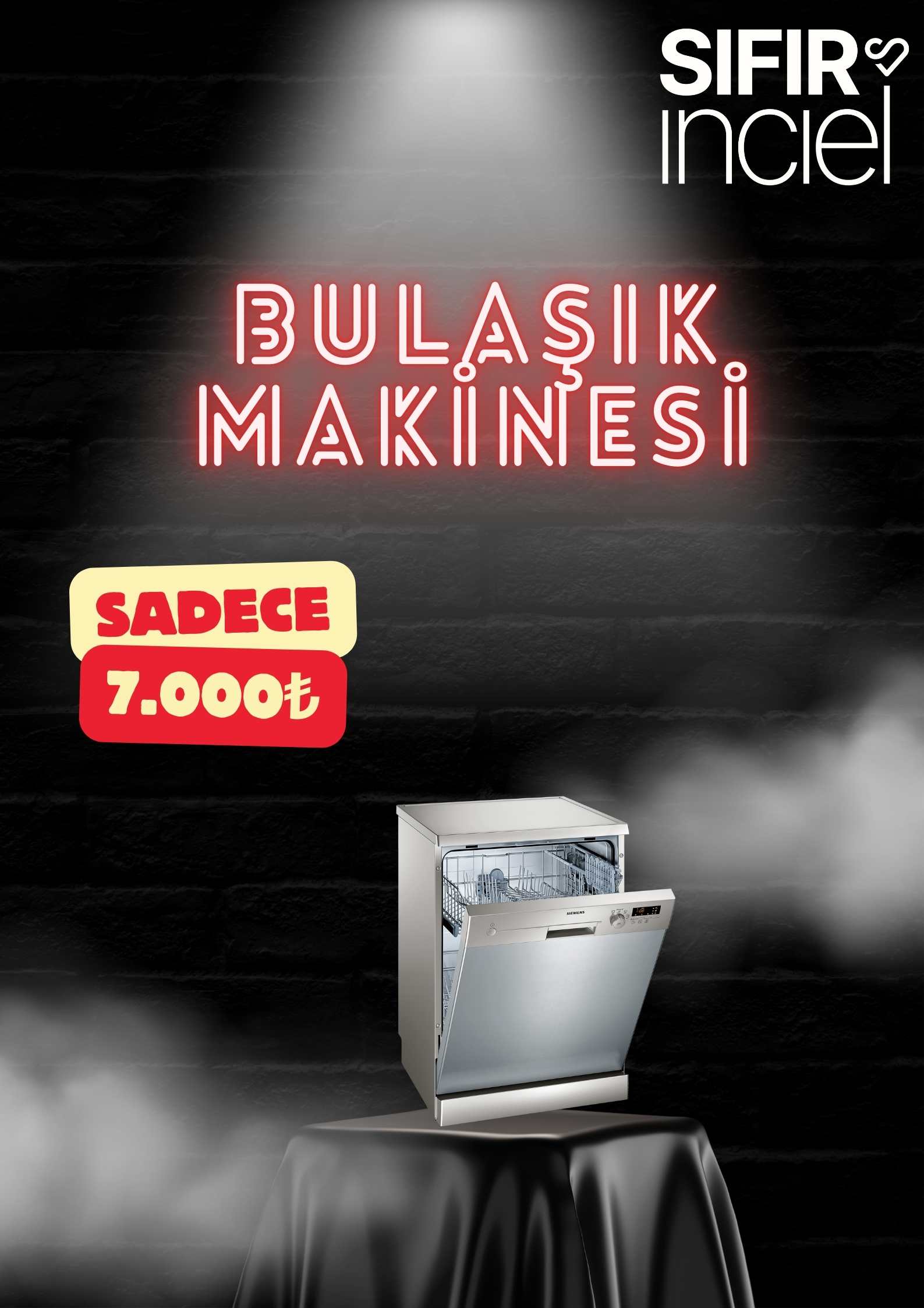 SATIŞA HAZIR BULAŞIK MAKİNESİ